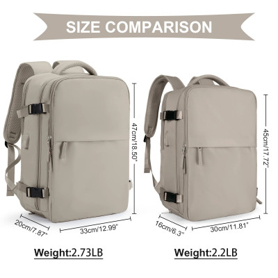 حقيبة سفر للرجال والنساء ، 40L الطيران المعتمدة تح...