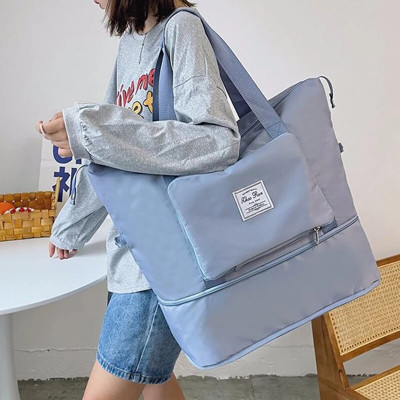 حقائب السفر القماش النايلون سعة كبيرة ، حقيبة يد م...