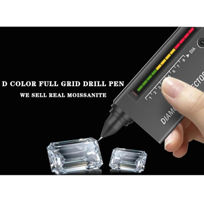 مشع قطع مويسانيت أحجار واحدة فضفاضة ، مختبر الأحجا...