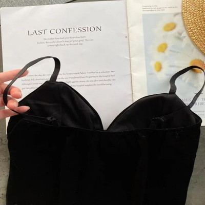 المرأة الرجعية القطيفة حزام قمم ، الخامس الرقبة قم...