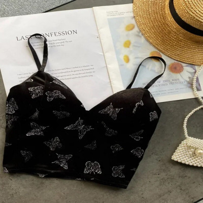 المرأة الرجعية القطيفة حزام قمم ، الخامس الرقبة قم...