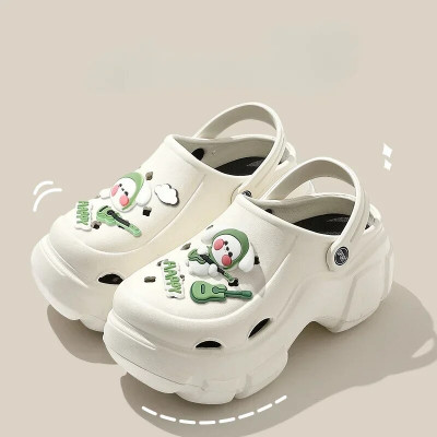 قباقيب كرتونية لطيفة للنساء ، صنادل شاطئ ، صنادل ،...