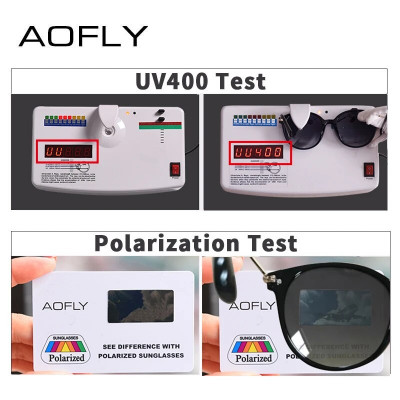 AOFLY موضة سيدة نظارات شمسية جديدة الاستقطاب النظا...