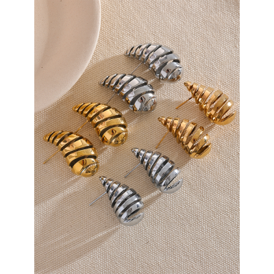 Yhpup Stainless Steel Water Drop Fashion Hollow St...