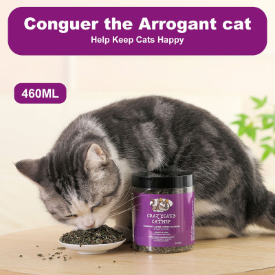 جرة Pet's Cat Premium Catnip-460ml من النعناع البر...