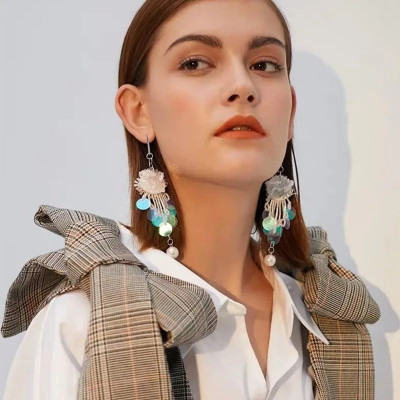 أقراط من الفولاذ المقاوم للصدأ لا تسبب الحساسية ،...