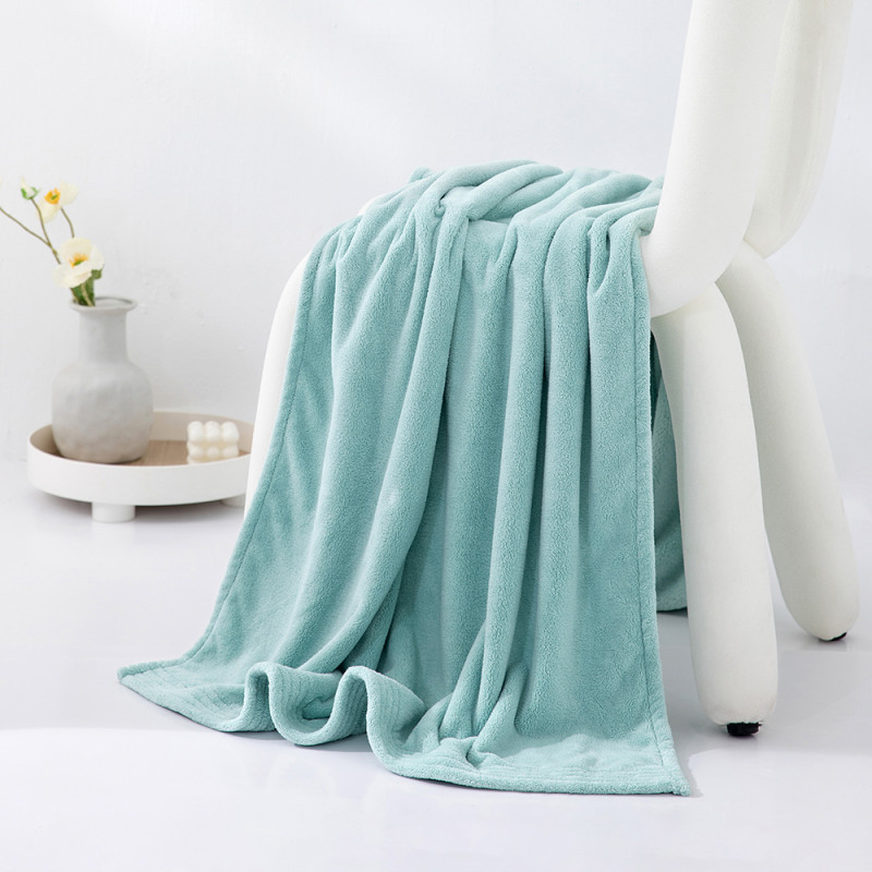 ريفي - منشفة مودرن كبيرة - تركواز