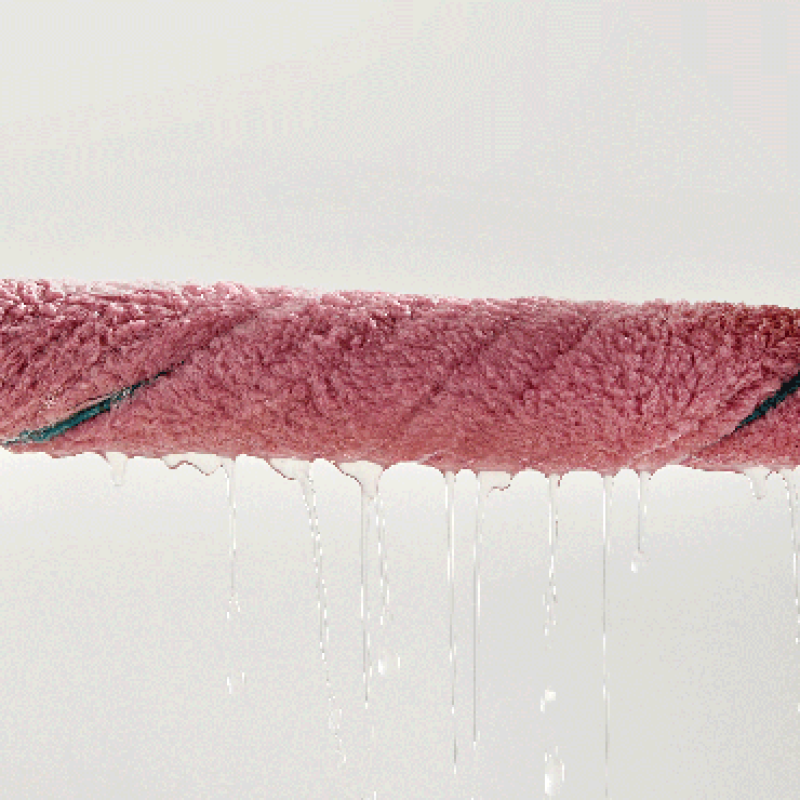 ريفي - منشفة موردة - اوركيد - منشفة وسط