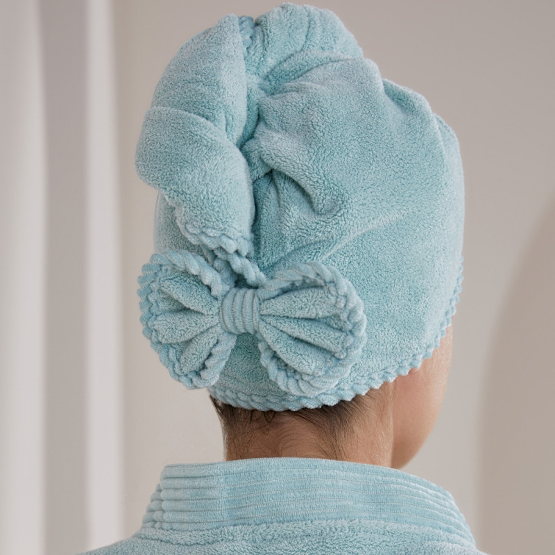 ريفي - غطاء شعر مودرن كبير - تركواز