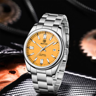 ساعات يد ميكانيكية رياضية للرجال من BENYAR، ساعات...