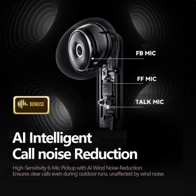 اختيار لينوفو LP49 بلوتوث 5.4 سماعات لاسلكية إلغاء...