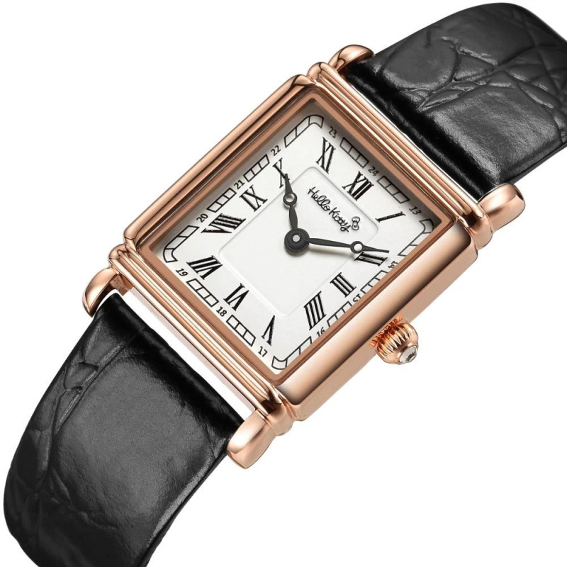 ساعة نسائي من هالو كيتي 23201 اسود