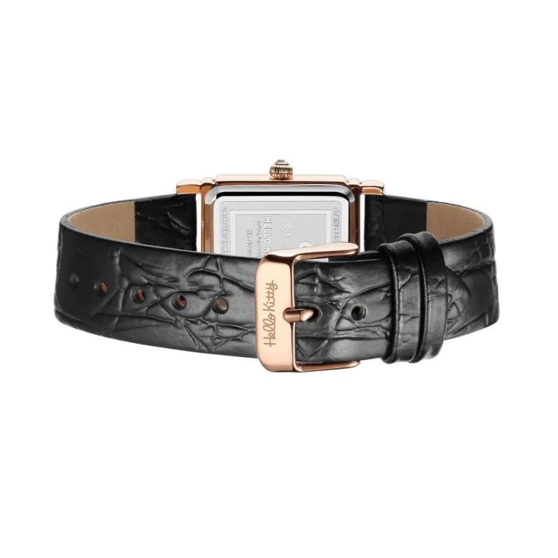 ساعة نسائي من هالو كيتي 23201 اسود