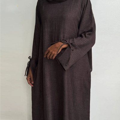 Dubai Turkey Islam prayer clothes caftan robe FAM...