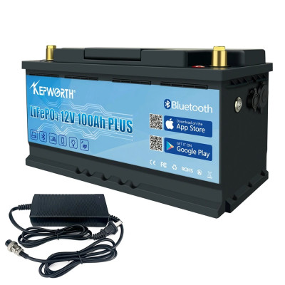 بطارية جديدة 12 فولت 24 فولت LiFePO4 ليثيوم فوسفات...