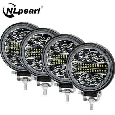 NLpearl 4 "102 واط سيارة LED بار ضوء العمل 12 فولت...