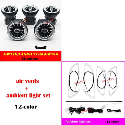 LED فوهة الهواء تنفيس لمرسيدس بنز A W176 B W246 CL...