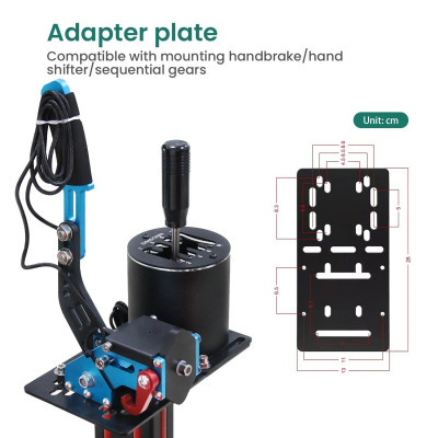 نظام فرملة اليد من Simsonn للتجمع ، مستشعر قاعة ال...