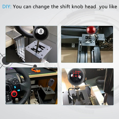 لعبة سباق H جير شيفتر/تركيبات المشبك تصاعد ل لوجيت...