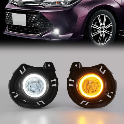 مصباح الضباب LED لتويوتا كورولا أكسيو 2015 ~ على أ...
