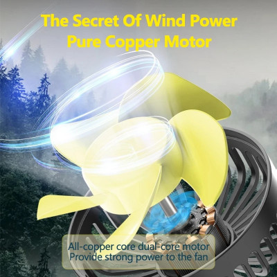 مروحة المقعد الخلفي للسيارة ، معطر USB ، مكيف هواء...