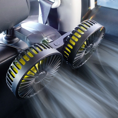 مروحة المقعد الخلفي للسيارة ، معطر USB ، مكيف هواء...