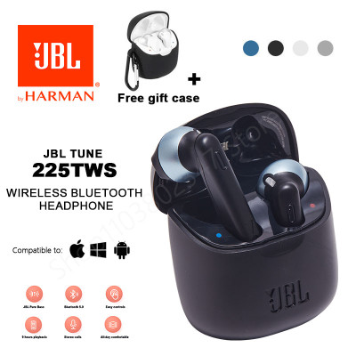 الأصلي JBL Tune 225TWS صحيح سماعة لاسلكية تعمل بال...
