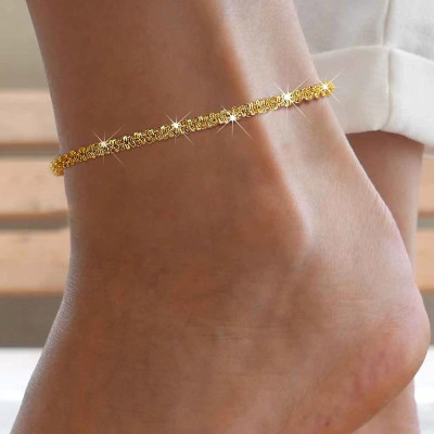 Stainless Steel Anklets Simple and exquisite Elega...