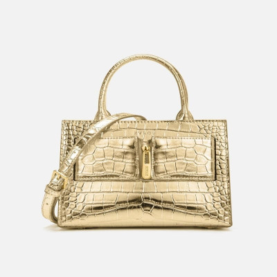 ‎ شنطة نسائية للمناسبات بلون ذهبي