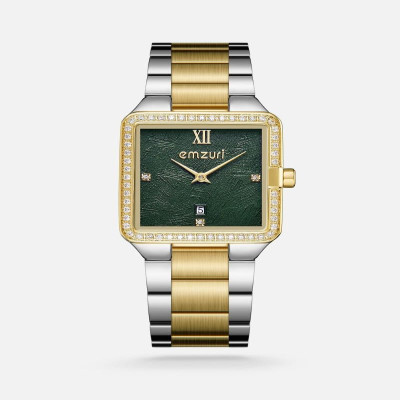 ‎ ساعة نسائية ستيل باللون الذهبي والفضي