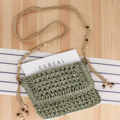 ‎ شنطة نسائية عصرية بلون الأخضر