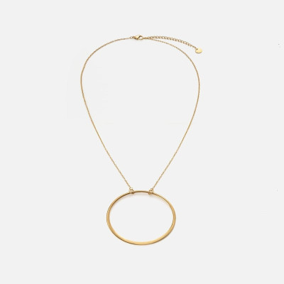 ‎ سلسال نسائي أنيق بلون ذهبي