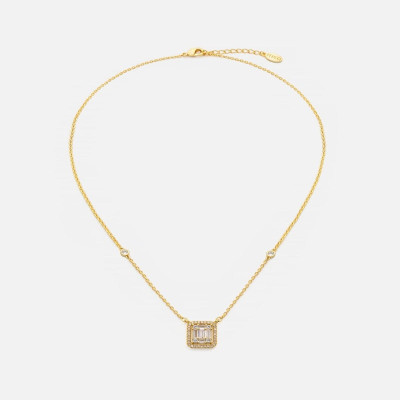 ‎ سلسال نسائي بتصميم كلاسيك بلون ذهبي