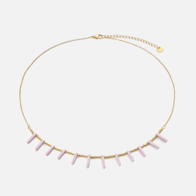 ‎ سلسال نسائي جذاب بلون ذهبي