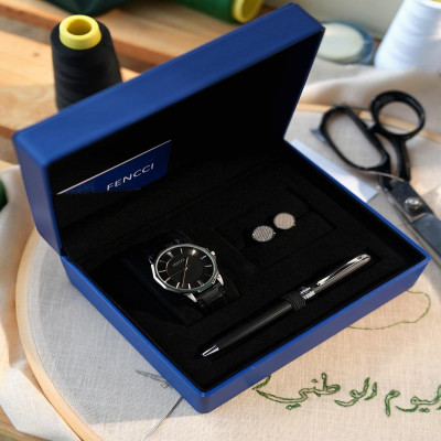 ‎ هدية رجالية فاخرة من فنشي