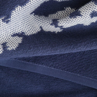 منشفة كلاسيك باللون الأزرق