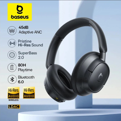 Baseus EH10 NC ANC سماعات لاسلكية 45dB التكيف الهج...