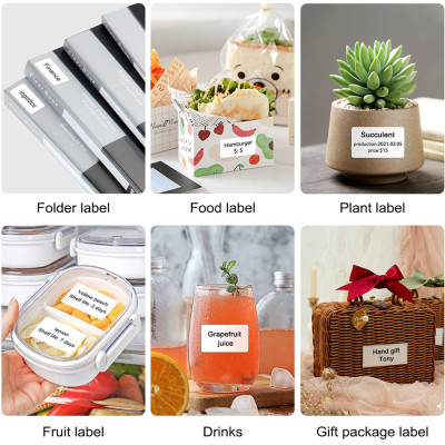 Niimbot b21 طابعة ملصقات ملونة صغيرة محمولة لاصقة...