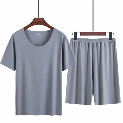 Large size men's pajamas, two-piece