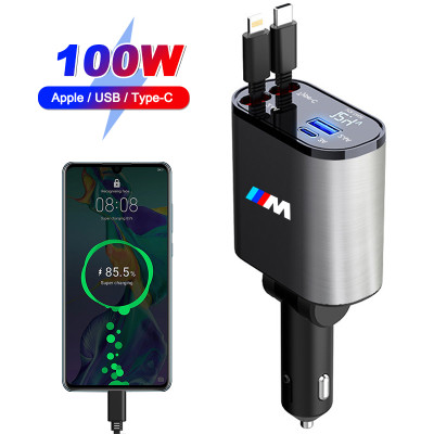 شواحن USB للسيارة خط شحن سريع تصغير لسيارات BMW 50...