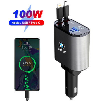 شواحن USB للسيارة خط شحن سريع تصغير لسيارات BMW 50...