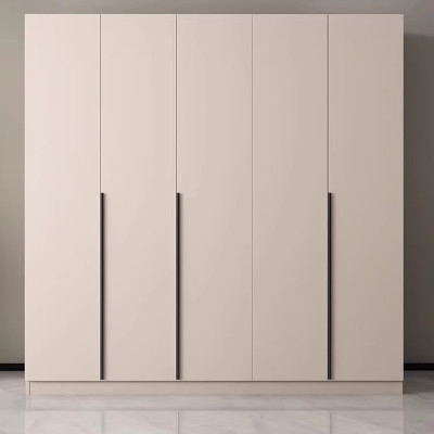 خزانة خشبية من القماش مفتوحة وبسيطة وحديثة لخزانة...