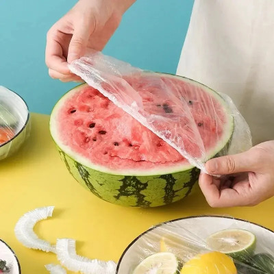 غطاء استحمام للاستعمال مرة واحدة ، قبعة شعر شفافة...