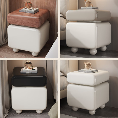 طاولة منضدة بيضاء أوروبية بسيطة لطيفة لغرفة النوم...