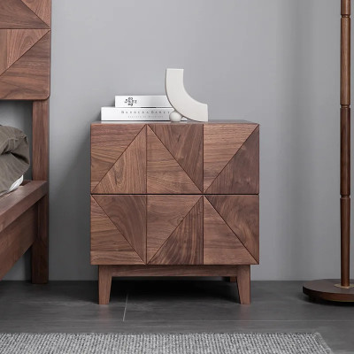 أمريكا الشمالية الجوز الأسود طاولة السرير الحد الأ...