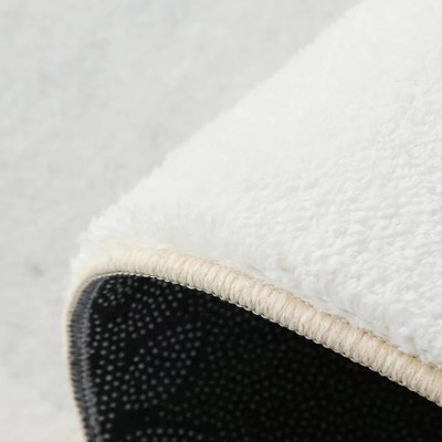 لطيف جولة غرفة المعيشة السجاد الزخرفية الوردي فتاة...