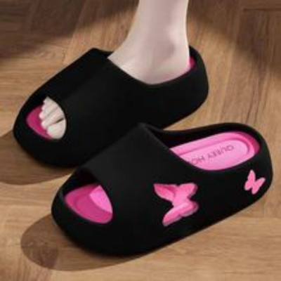 صنادل أرضية الصيف النساء Summe عدم الانزلاق الحب د...