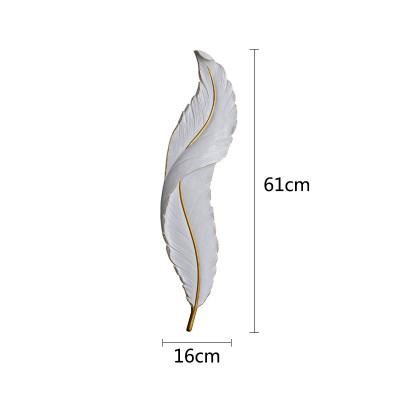 مصابيح حائط إبداعية من الريش ، مصابيح ليد حديثة ،...