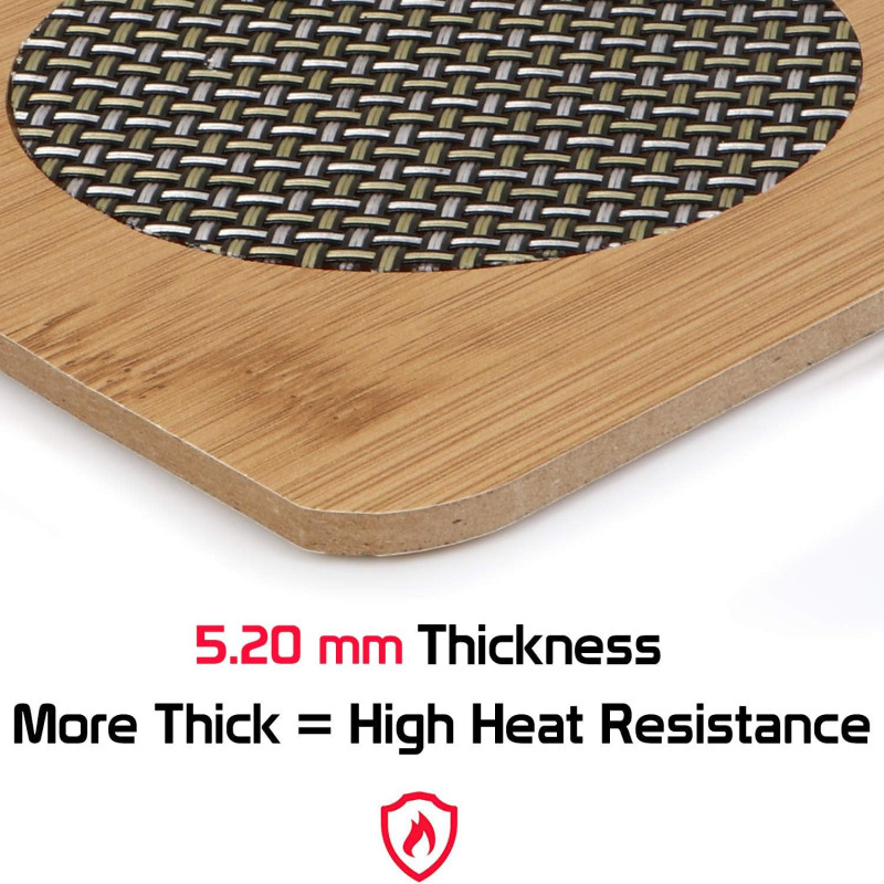 قواعد اواني خشبية من الخيزران صديقة للبيئة لحامل ا...