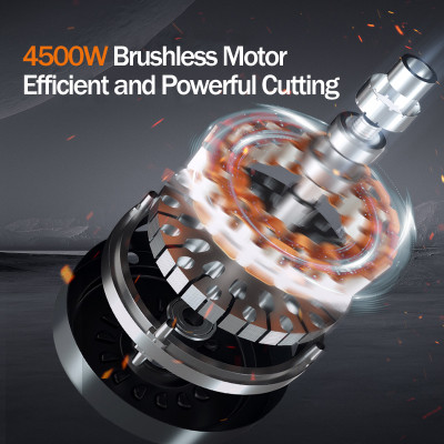 منشار حلقي جديد عالي الجودة بدون فرش بقدرة 4500 وا...